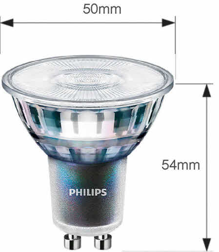 Lampmaten MASTER LED ExpertColor 5.5-50W GU10 927 36D Lampmaten MASTER LED ExpertColor 5.5-50W GU10 927 36D