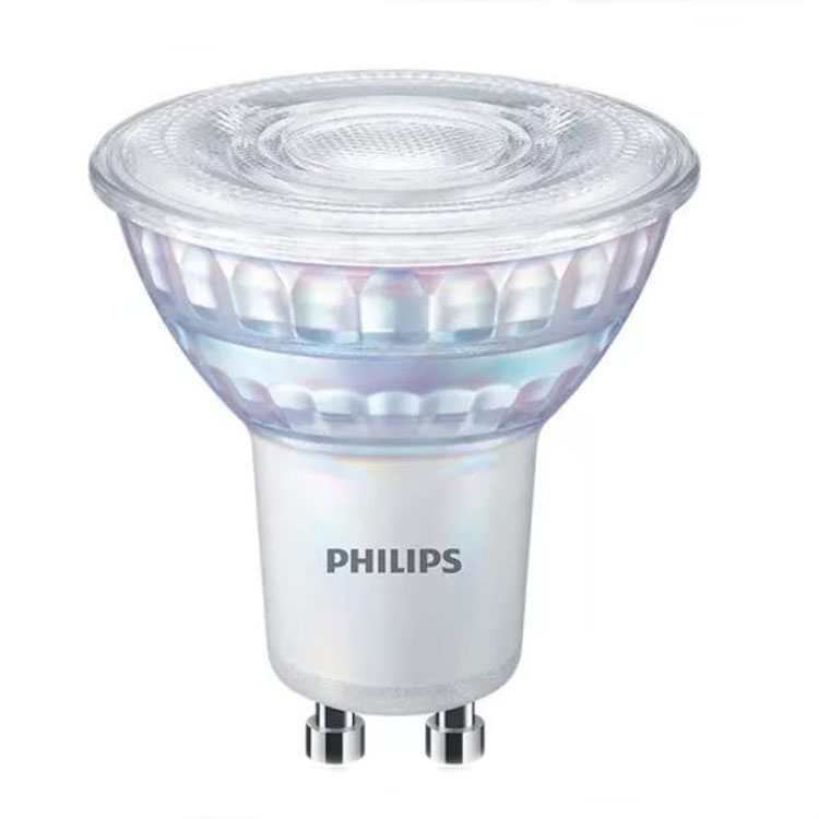 Philips LED-Spot 6-pack GU10 - Warmwit 2700K, 50W Equivalent, Niet Dimbaar, Energiezuinig