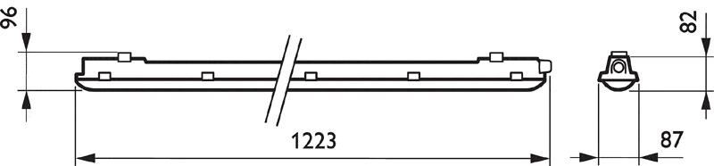 Maten PHILIPS WT120C LED40S